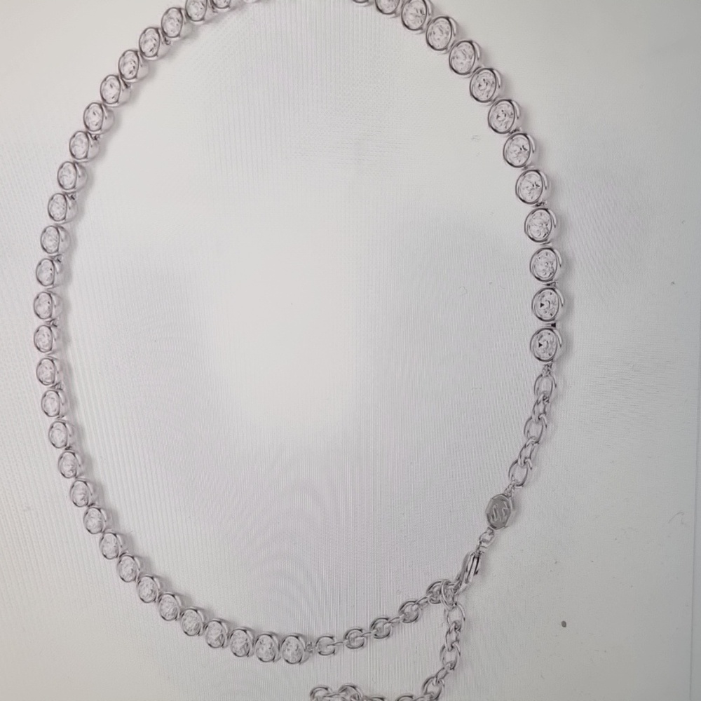 Swarovski tennis necklace